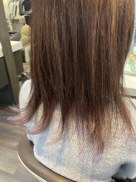 エノモト(ENOMOTO) 大人かわいい切りっぱなしショコラアッシュ赤み消しカラー