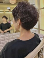 トランクサロンカッパード&nbsp;大人マッシュショート＋白髪ぼかし＋生コラーゲントリートメント