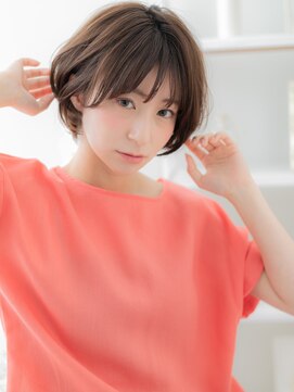 モッズヘア 越谷(mod's hair) 大人かわいい丸みボブひし形レイヤーカットc5越谷20代30代40代
