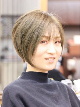 美容室 ドリームスタイルの写真/『見て!このツヤ感!』リピート率92.4%の極上カラーコース[ルベルエドルカラー]こだわりのアッシュを実現!