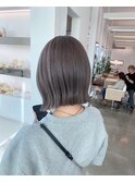 グレージュボブ