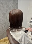 ウェット感ウルフスタイル