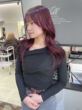 エイム(AiM) レイヤーカット×カシスレッド