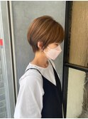 おさまりショート髪質改善つやショート美髪スタイル日吉