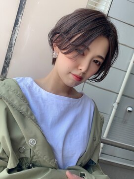 ボタニウム バイ アールサロン(BOTANIUM by RrSALON) ボーイッシュショート☆大人ブラウン☆AMU☆