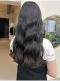 暗髪ash | 艶々ロング