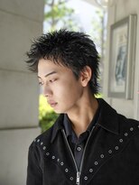 フィフス トウキョウ (fifth TOKYO) 渋谷スパイキーショートパーマブリーチWカラーメンズショート