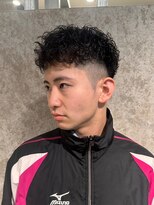 グランツ 天神赤坂(GLANZ) フェードパーマ/メンズカット/メンズサロン/天神赤坂/フェード