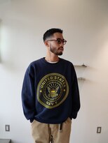 プールサイド(POOLSIDE)&nbsp;クルーカット　アップバング　スキンフェード　テーパー　福岡