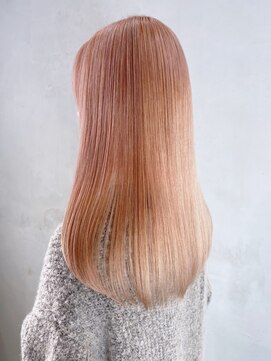 アルバム 銀座(ALBUM GINZA) 美髪韓国ヘアおくれ毛前髪カットブリーチ_ba365022