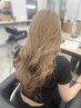 【YUKA 指名限定】ケアブリーチによるダブルカラー＋髪質改善トリートメント