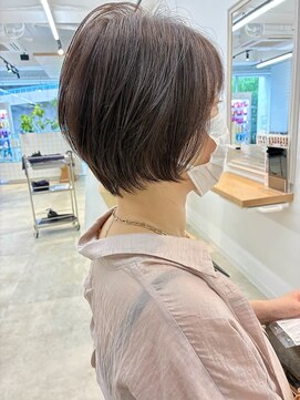 トリート 千葉店(TREAT) 大人ショート/ショートボブ/白髪染め