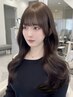 縮毛矯正スペシャリスト担当◆ 前髪縮毛矯正+前髪カット+カラー ￥14300