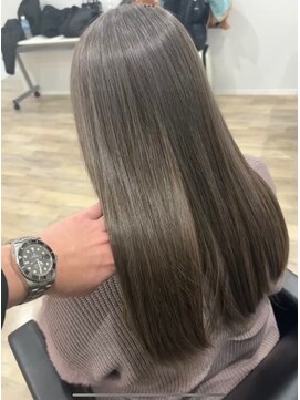 GBG 自由が丘 レイヤーカット40代50代グレイカラー白髪染め白髪ぼかし