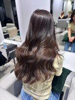 ステア ケース(stair case)&nbsp;韓国ブラウンカラーレイヤーカットトリートメント