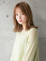 ヘアアンドメイク ニューヨーク ニューヨーク 長岡天神店(Hair&Make NYNY)&nbsp;セミディ×ボブ×レイヤー×オリーブベージュ
