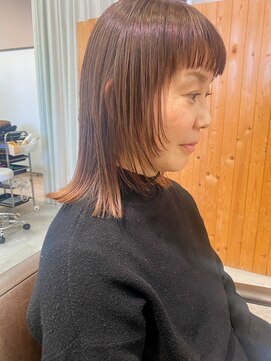 大人の可愛いミディアム