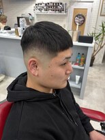 キューカンバー(CUCUMBER)&nbsp;クロップスタイル　スキンフェード　メンズ