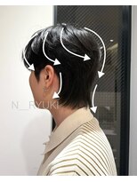 グランシャス(Grancious)&nbsp;men's 韓国マレットヘア　シースルーマッシュ