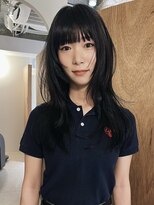 ユー(yew) ミディアムレイヤーカット/レイヤーカット/ウルフレイヤーカット