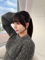 コア 表参道(COA)&nbsp;結んでも可愛い顔まわりカット