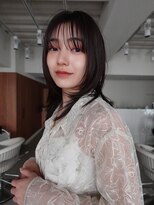 フォト 新宿三丁目(foto) 小顔黒髪オリーブグレーココアベージュボブ髪質改善ブリーチ新宿
