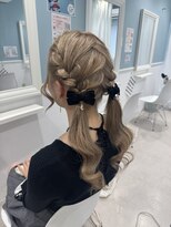 ホワイト(White)&nbsp;スピードヘアセット17番