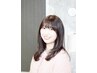 自然な仕上がり♪似合わせカット+縮毛矯正+ヘアデトックスTR