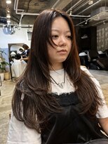 ウェルク(welc)&nbsp;ミディアムレイヤーハッシュカットレイヤーカット