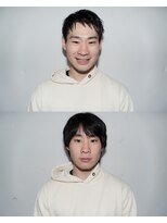 ウェルネス(Wellness) スパイキーショート刈り上げツーブロックピンパーマ
