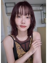 クラン エン バイ ヘッドライト 二子玉川店(clan en. by HEADLIGHT)&nbsp;ラベンダーカラー/ボブ/レイヤーカット