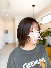メイヘア(May Hair)&nbsp;フェイスレイヤー × アッシュグレージュ