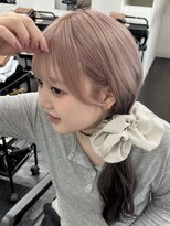 シベルバレー 横浜(sibell)&nbsp;ロングレイヤーカット顔周りレイヤーウルフハッシュカット韓国