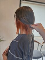 アングゥイー(ungu iE) 白髪ぼかし×インナーカラー