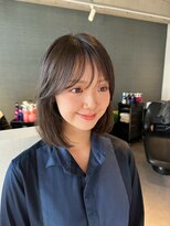 アム(amu)&nbsp;酸性ストレート/縮毛矯正/韓国風ボブ/結べるボブ/内巻きボブ