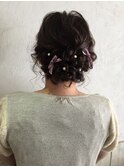 〔ange maco〕長めボブのアップ