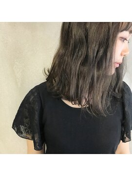 ミント(mint) 透け色♪透明感ピュアグレー。