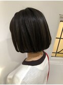 大人美しシルエット★いまっぽ前下がりボブ♪表参道青山原宿
