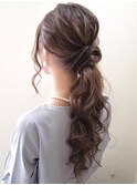ポニーテールアレンジ 【artina町田】