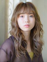 ネオリーブ ジューク 日吉店(Neolive JuQ)&nbsp;大人かわいいひし形毛先パーマくびれミディブランジュ 日吉