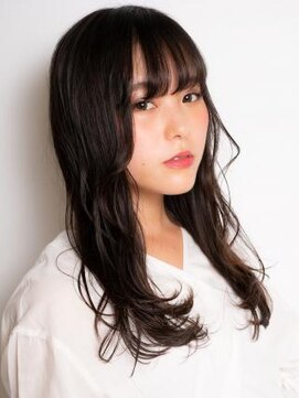 グランシュ 青葉台店(GranCieux) 毛先パーマで叶える無造作ルーズカールの柔らかロングスタイル