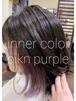 ヘアメイク マルナ 大通店(HAIR MAKE MALUNA) 【MALUNA 神】inner color × pink purple