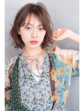 エース (ACE) 【ACE】くびれボブ×オリーブベージュ