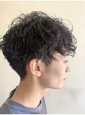 ショートマッシュ×ツイストスパイラルパーマ　担当 RYO
