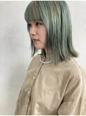 【seek菜月】ミントグリーン【長野 松本】