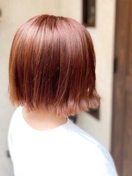 ヘアーメイク アフィーノ(hair make affino) オレンジ