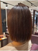 シンプルストレートボブ