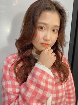 トリコ ヘアアンドケアスペース(trico hair&care space) 春にピッタリorange beige/ことりベージュ