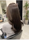 髪質改善/切りっぱなしボブ/美髪/30代40代/［人形町］
