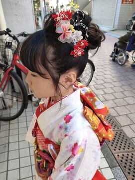 ヘアーアンドスパ コーラルルーム(Hair&spa CORAL room) 七五三♪